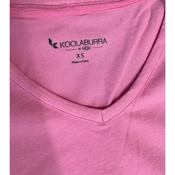 Koolaburra by UGG Jersey Short Sleeve Tunic Pink Size XS NWOT - Picture 5 of 9